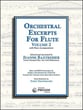 Orchestral Excerpts for Flute #2 Flute and Piano cover